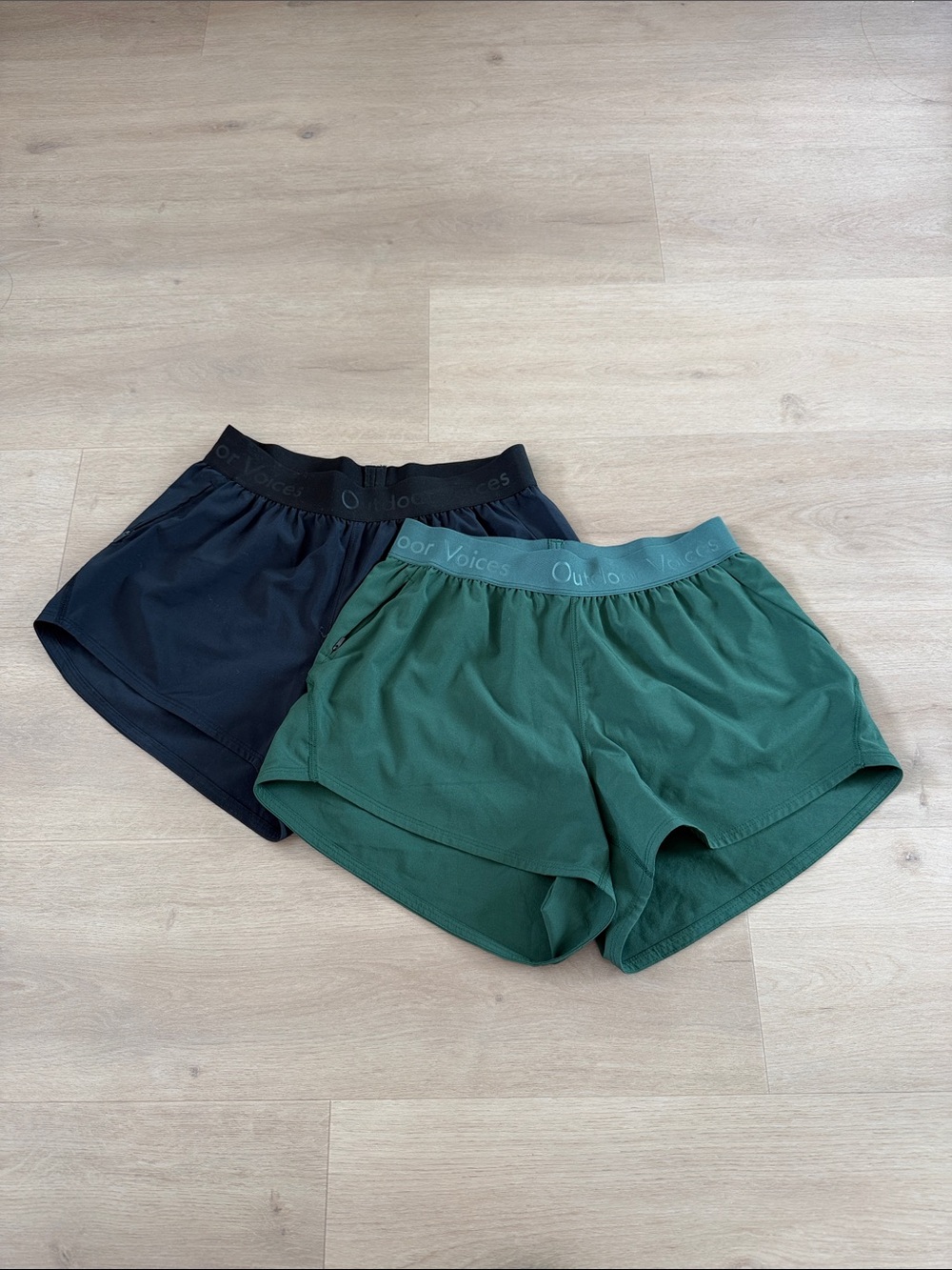 Lot of 2 Outdoor Voices Relay Shorts